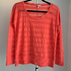 SPLEDID Long sleeve Striped Shirt Size Small